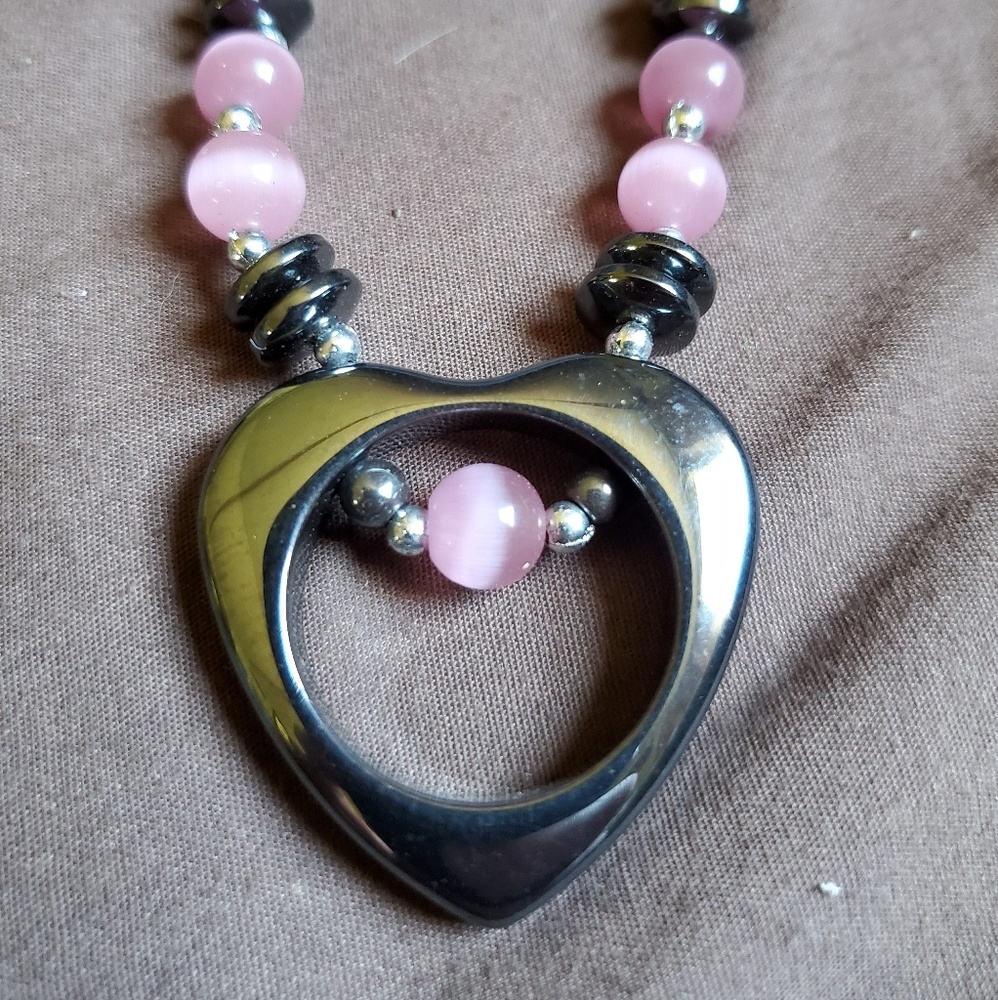 Hematite necklace